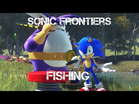 SONIC FRONTIERS Fishing Рыбалка Amy Hearts fast way Gameplay Walkthroug обзор NO COMMENT прохождение