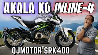 Akala ko Inline-4 Grabe tong Motor na To! QJMOTOR SRK 400