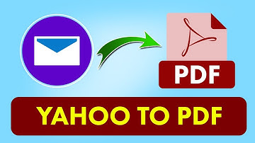 Convert Multiple Yahoo Emails to PDF with Attachments - Print Yahoo Mail to Adobe Acrobat - How to