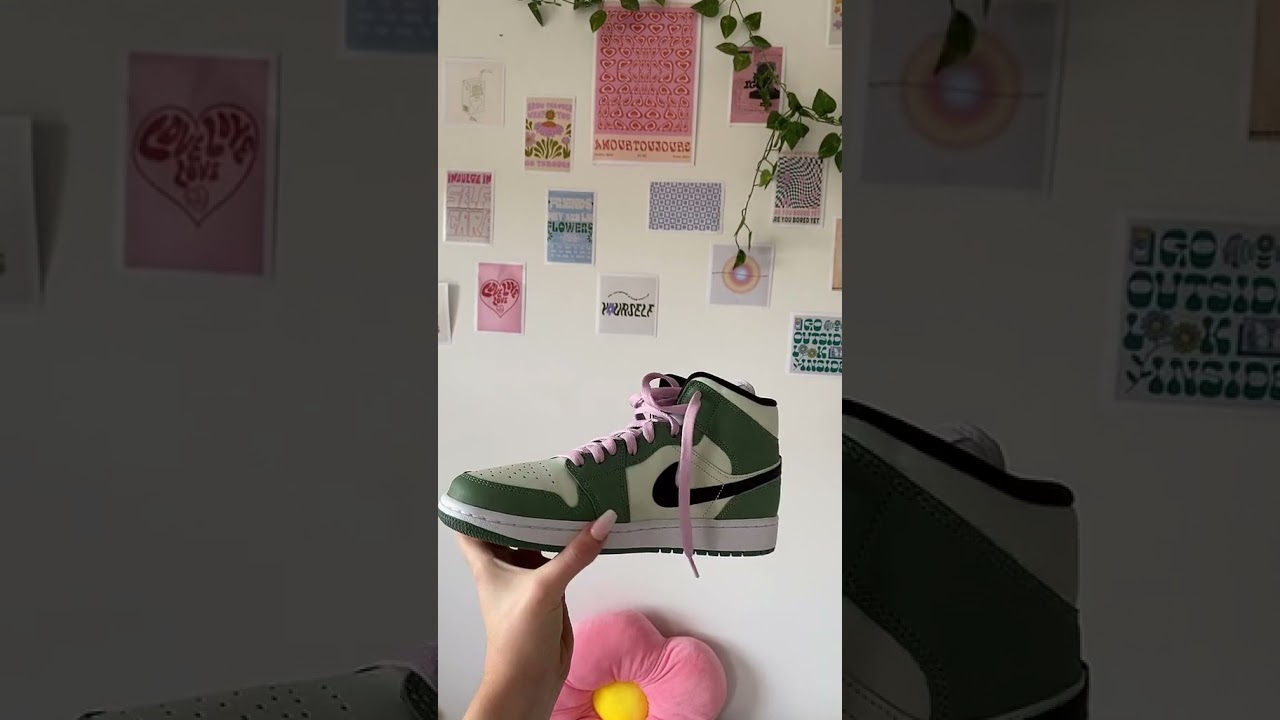 jordan1 dutch green @peachygall