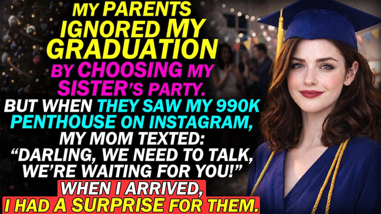 My Parents Ignored My Graduation By Choosing My Sister's Party—7 Years Later They Begged For...