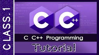 C C++ Programming Tutorial Class 1 for  Beginners header file clrscr printf getch