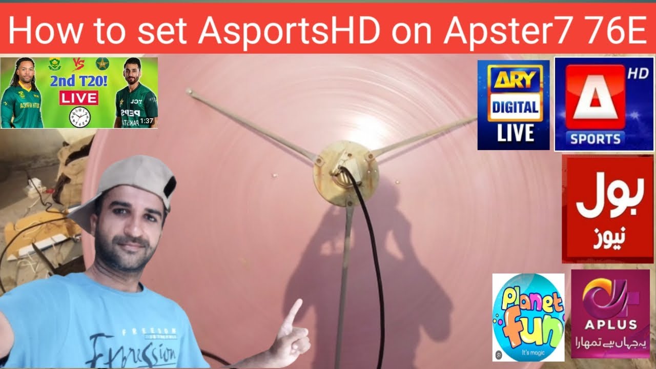 How to setting Asports HD on Apster7 76E
