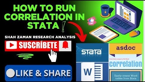 How to Run Correlation in Stata Panel data | Shah Zaman Research Analysis