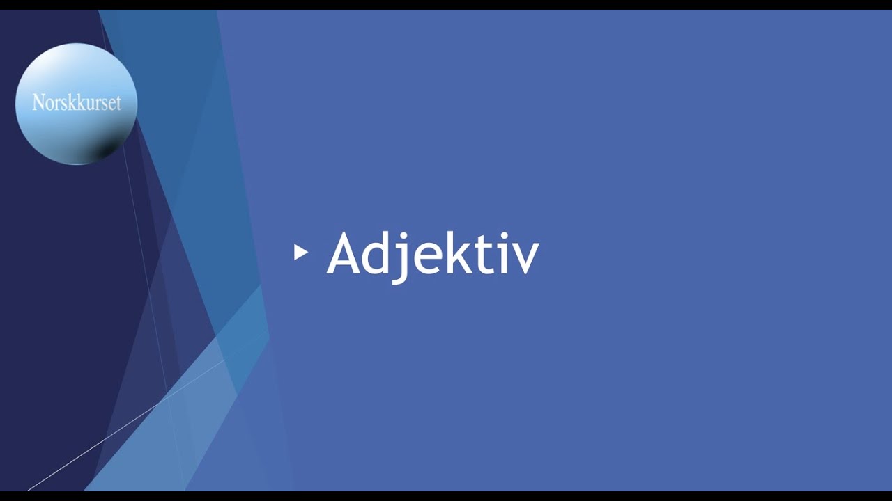 Adjektiv