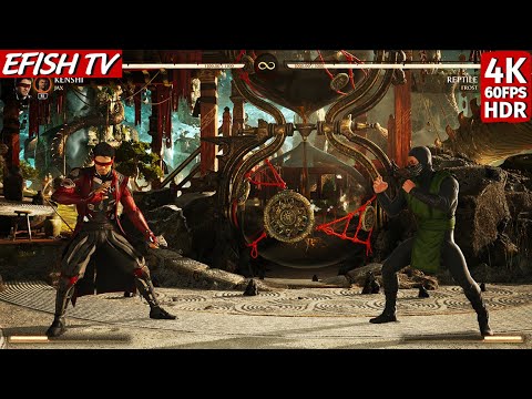 Kenshi & Jax vs MK95 Reptile & Frost (Hardest AI) - Mortal Kombat 1
