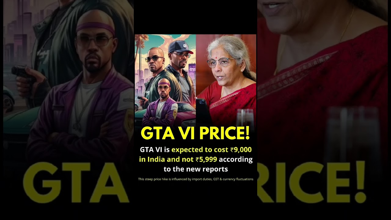 🔥 GTA 6 India Price SHOCK! ₹9000 for GTA VI? 
