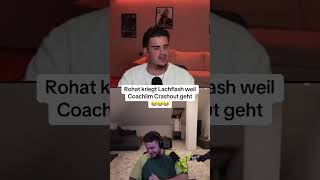 Rohat kriegt Lachflash weil Coachlim Crashout geht #rohat #rohatclips #coachlim #twitchde #lustig