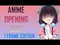 GUESS THE ANIME OPENING QUIZ - 1 FRAME EDITION - 40 OPENINGS