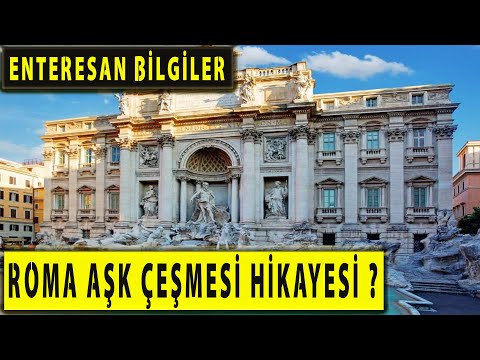 Video: Roma'nın Trevi Çeşmesi'ne Girilen Paralara Ne Olur?