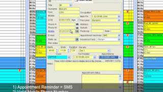SMS text message appointment reminders tutorial from dental4windows