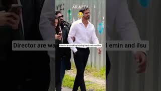 😂😂 director are walking holding hand emin and ilsu #trending#viral#foryou