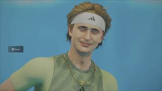 Topspin 2K25: Zverev Vs Sinner!(BO3)