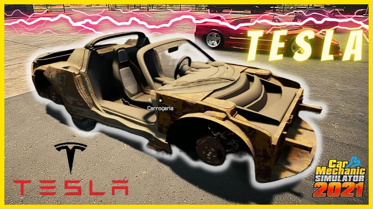 TESLA CONVERSIVEL ( ATOM RENTON ) RESTAURAÇÃO + CORRIDA - YouTube