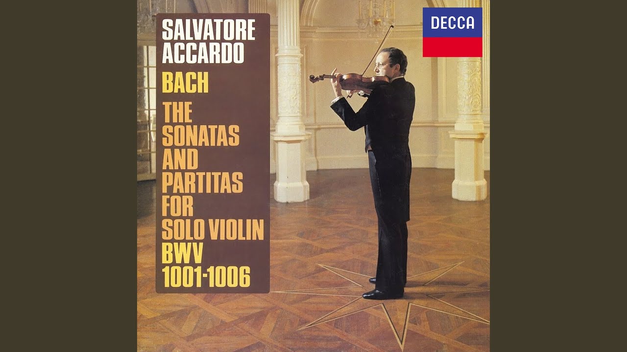 J.S. Bach: Partita No. 3 for Solo Violin in E Major, BWV 1006: IV ...