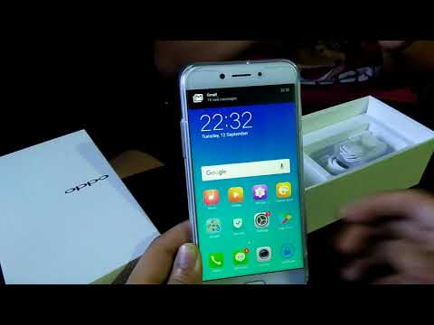 Unboxing and review OPPO A77 (CPH1715/Mediatek), Powerbank Pineng 20000 mah and Olike OPPO A77 cover