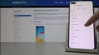 Hear All Stock Ringtones in Huawei P40 – Locate Ringtone Settings