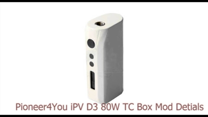 Pioneer4you ipv d3s 80w mod review năm 2024