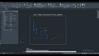 Stop Adding Polyline Lengths Manually in AutoCAD! ⚡ (Day 1/1000 AutoLISP)
