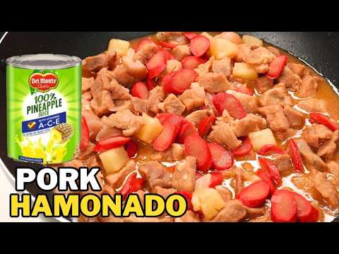 Pork Hamonado with Pineapple Juice