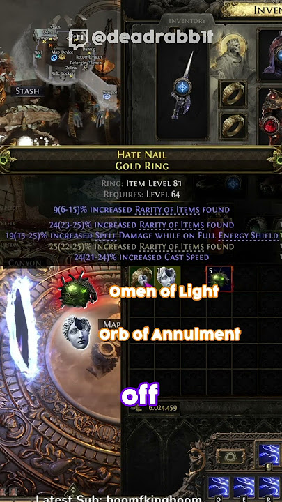 Crafting INSANE 65% Rarity Caster Ring (theoretically) #pathofexile2 #poe2 #pathofexile #gaming