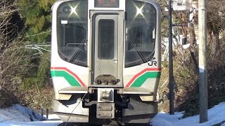 日本初の交流電化路線 仙山線@山寺～面白山高原 Senzan Line