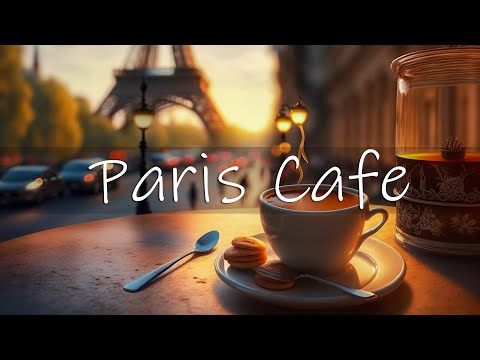 атмосфера парижского кафе с мягкой джазовой музыкой и фортепианной музыкой босса-нова для отдыха #8