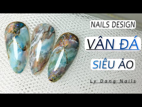 Video Làm nail loang vân đá ảo diệu, dễ thực hiện | Ly Đặng... - youtube