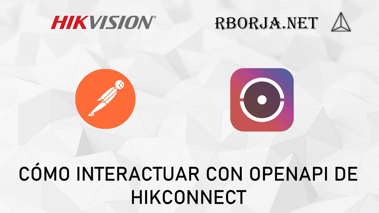 Cómo interactuar con OpenAPI de HikConnect - YouTube