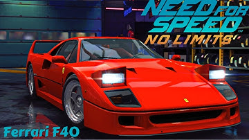 Need For Speed No Limits Gameplay, Playthrough no Commentary [ Ferrari F40]