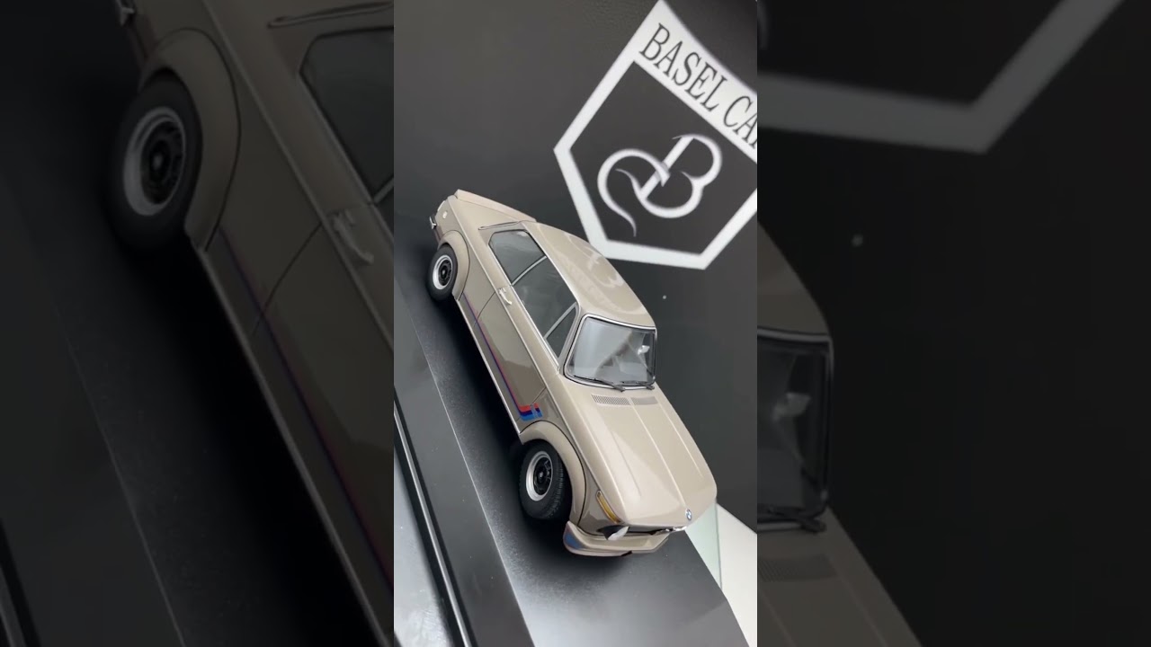 Tiny Turbocharged Beast! Unboxing and Reviewing the 1/18 Minichamps 1973 BMW 2002 Turbo (E20)