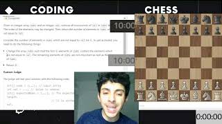Celebrity Chess meets Code (Solving leetcode Problems) Profile