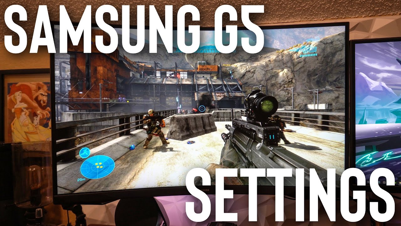 Ecran gaming incurvé Samsung 27 Full HD C27RG50FQR / 144 Hz