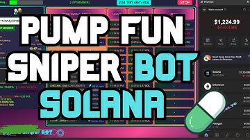 Pump Fun Sniper Bot Volume Tracking Setup – Solana Live Example