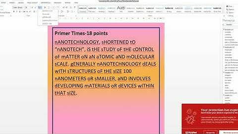 STD 5 : L.3 Some more features of Word 2013 (Part 2)
