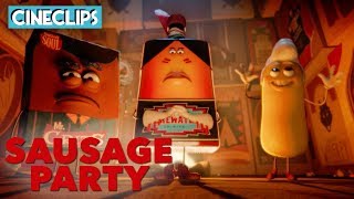 Meeting The Unperishables | Sausage Party | CineClips