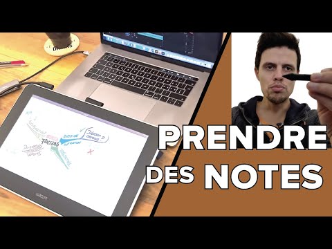 Prendre des Notes avec Tablette et One Note (Wacom One) 