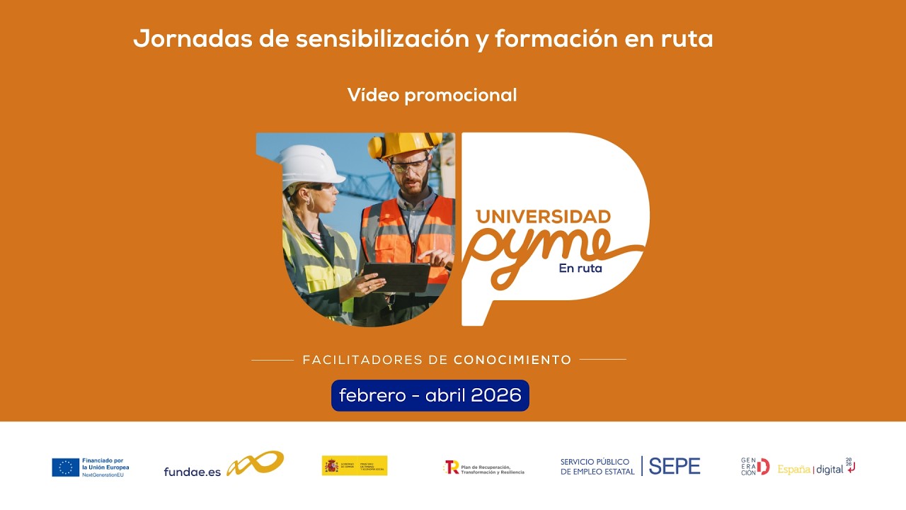 Jornadas de sensibilización y formación en ruta 2026. Vídeo promocional ...
