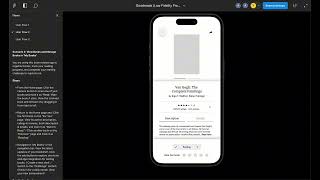 Goodreads Low-fi App Design Prototype Walkthrough