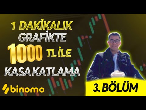 Kasa Katlama 3.BÖLÜM - 1 Dakikalık İşlemlerde Ek Gelir Elde Et #binomo #binomotrading #tranding