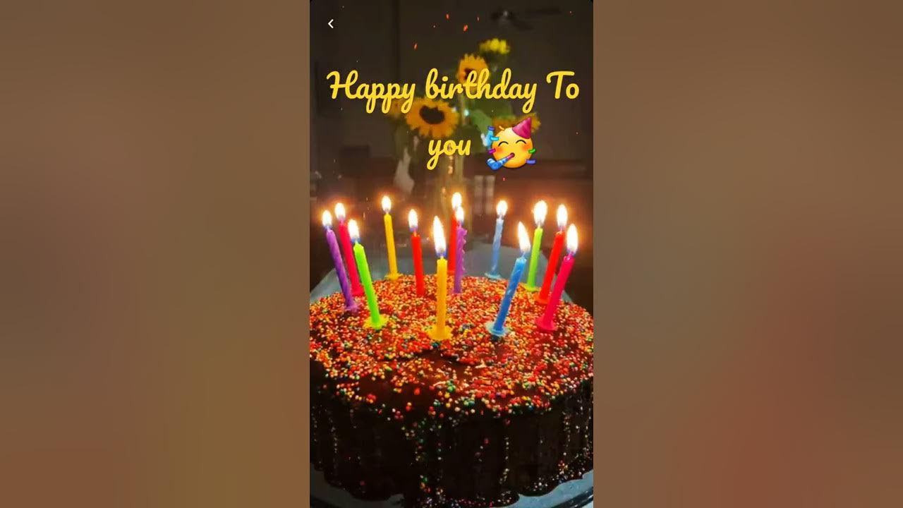 Happy birthday To you Songs 🎂Best Birthday WhatsApp Status 2021 #ShortsVideo