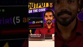 Find the output | python interview questions | logical operator in python