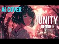 【AI カバー】UNITY/BENNIE K (KEYLIGHT Piano Pop Remix)AI カバーしてみた😘ピアノバージョン #UNITY#aiカバー #BENNIE K #ヒップホップ