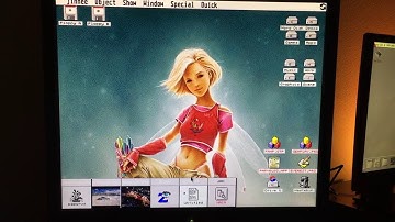 MagiC 6.20 OS in Atari Falcon 030 16Mhz.