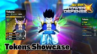 Tokens Showcase (Gotenks DBZ) All Star Tower Defense X ASTD X
