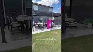 Backyard Patio Setup for Summer ☀️ | Outdoor Hosting Ideas & Pergola Inspo