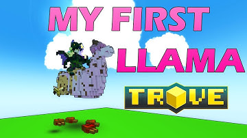 Crafting my first Llama mount in Trove (Sweet Sally) – Let’s play Trove #33