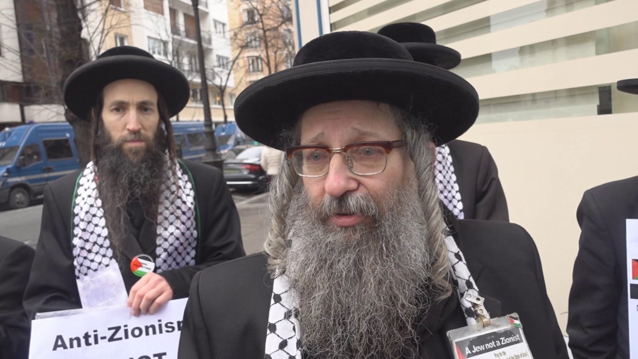 Rabbi Supporting France for its concern for Palestine - YouTube