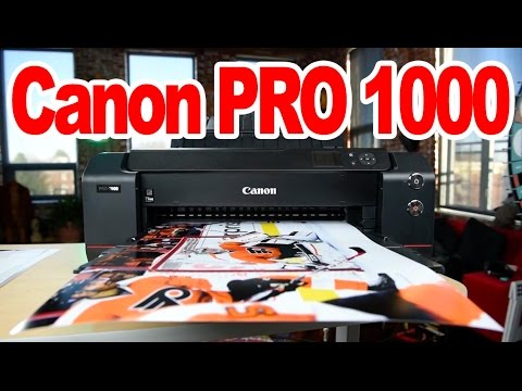 Canon imagePROGRAF PRO-1000 "Real World Review": Worth $1300?