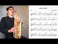 Moon river easy solo for saxophone